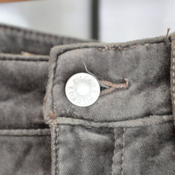 Anthropologie Pilcro Demilune Velvet Flare Pants Sz 28 - Picture 8 of 10